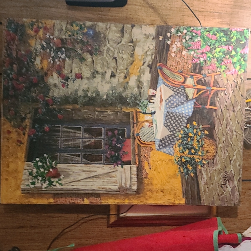 A Viktor Shvaiko limited Edition, piece on canvas. Its a 24x18 w/Cert. Authentic